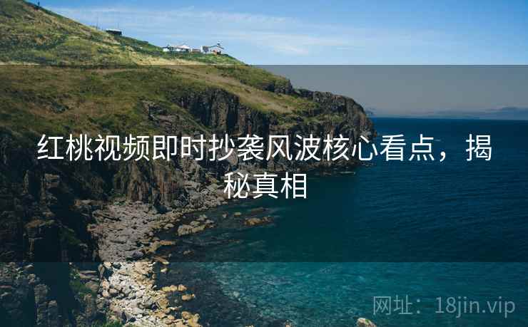 红桃视频即时抄袭风波核心看点，揭秘真相