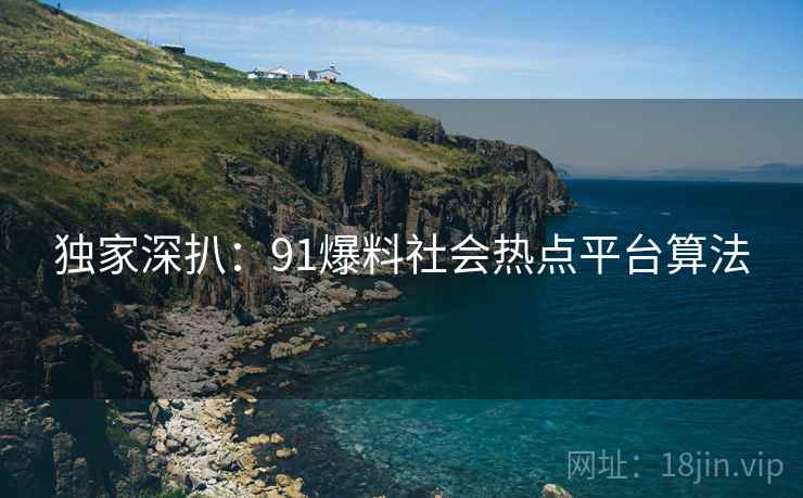 独家深扒：91爆料社会热点平台算法